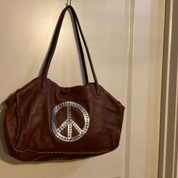 Carla Mancini Napa New Carla Mancini Navy Blue Black Stitch...